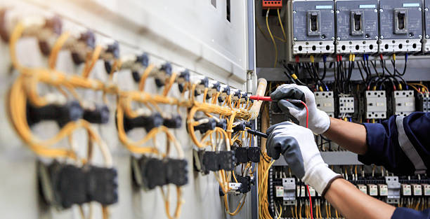 Professional Electrician technician working in Montgomery, IL